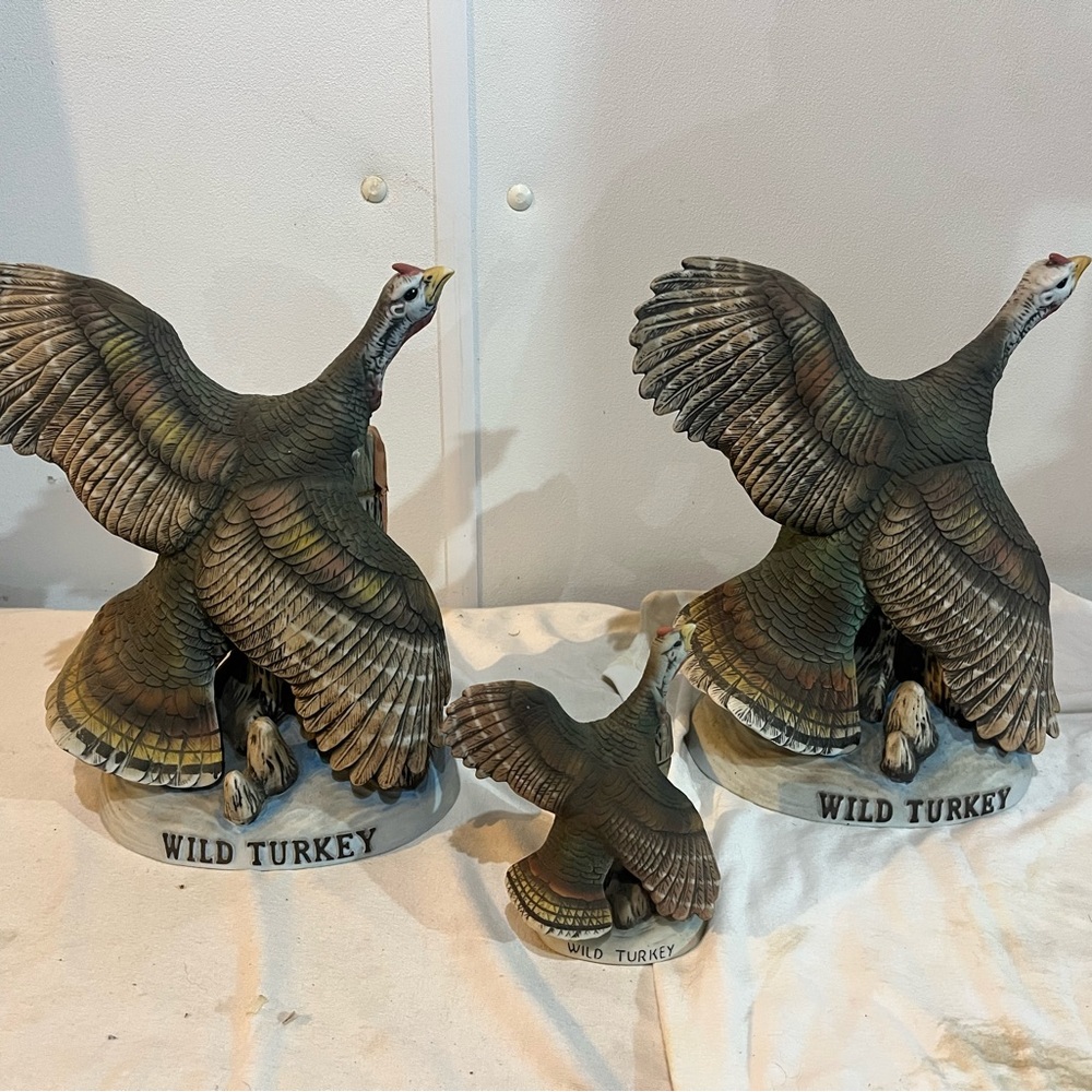 Wild Turkey Whiskey Decanters